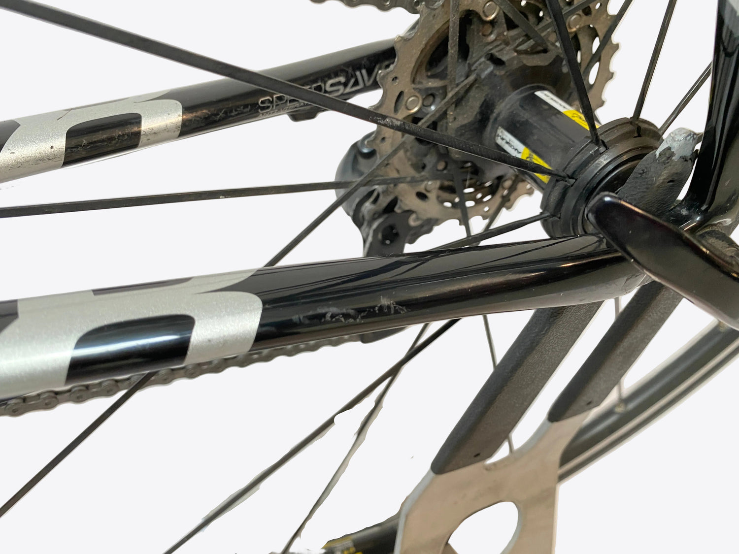 scratches on left chain stay