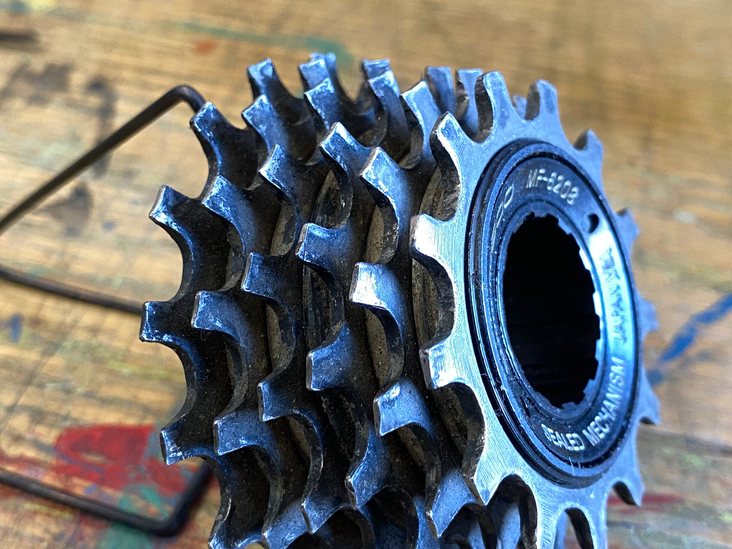 Bicycle Freewheel Six Speed Freewheel Shimano 600 MF-6208 Speed