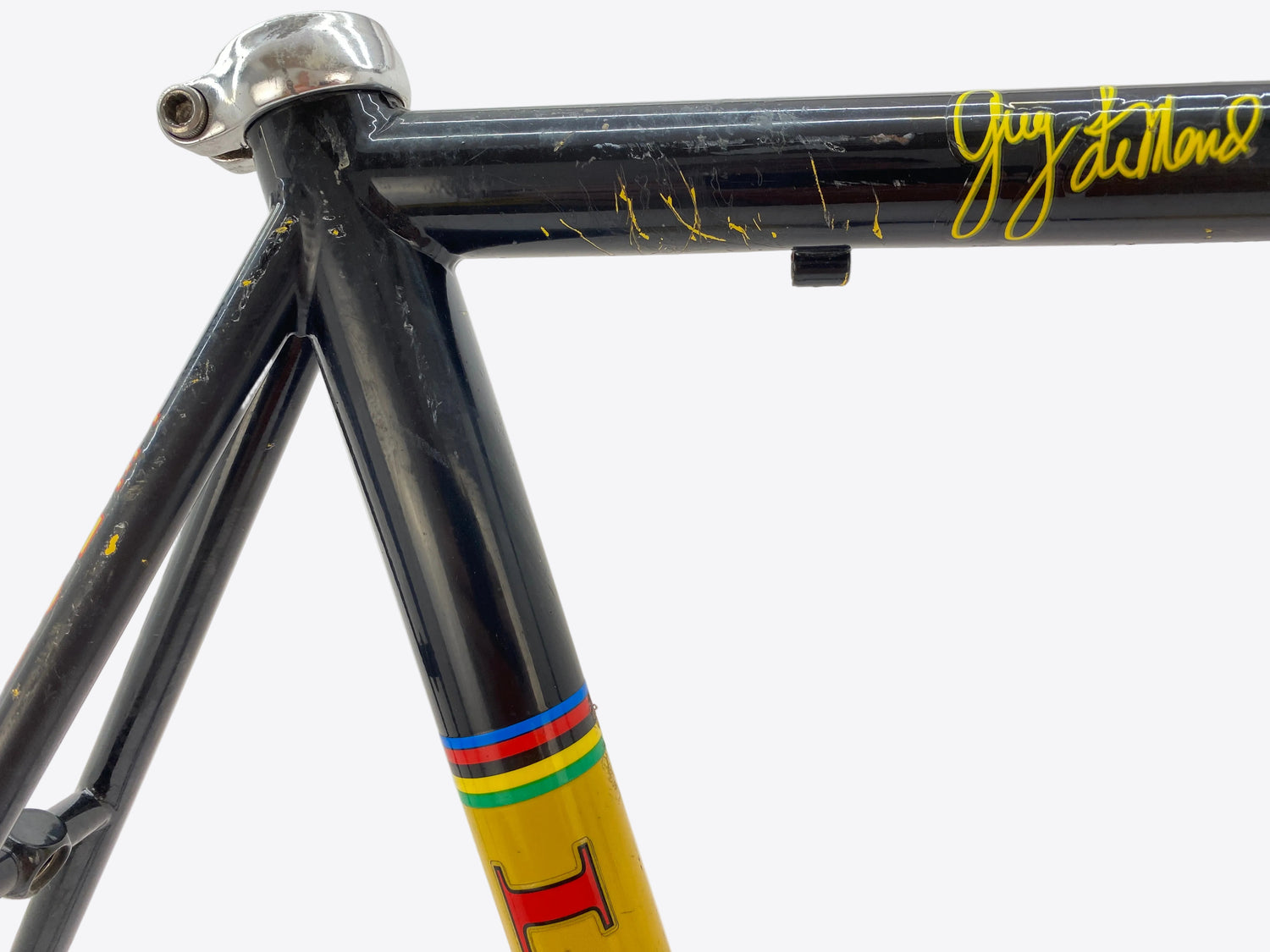 view of the seat tube junction