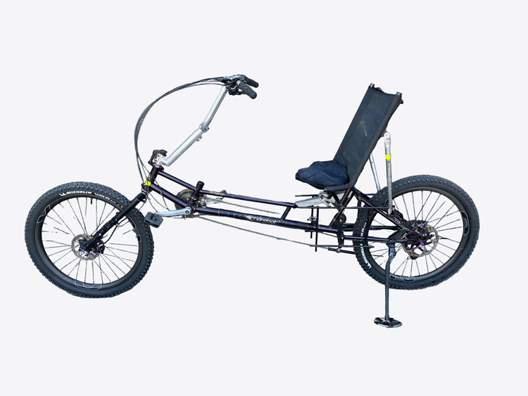 left side view of the bike
