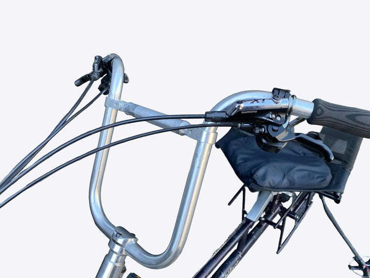 front view of the handlebar