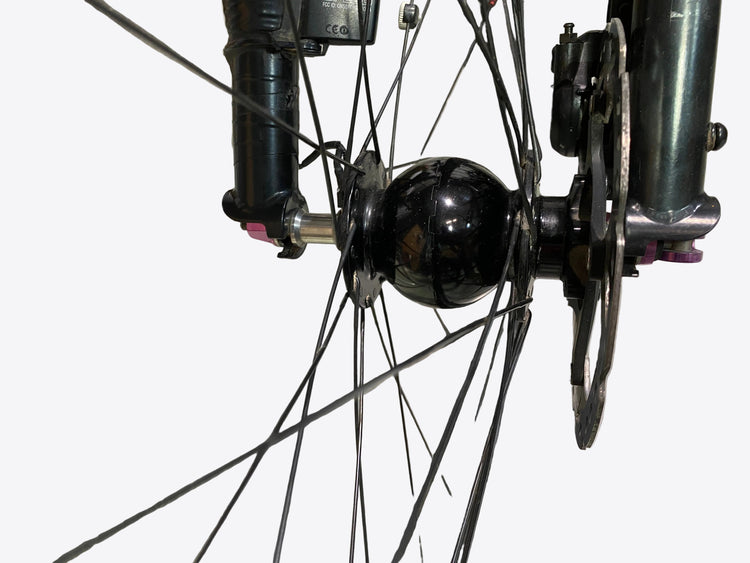 view of the front hub