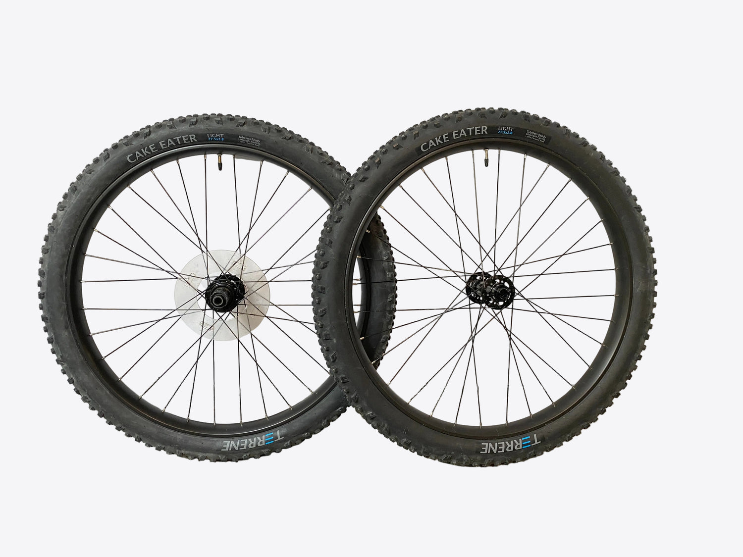 extra wheelset with studded winter tires