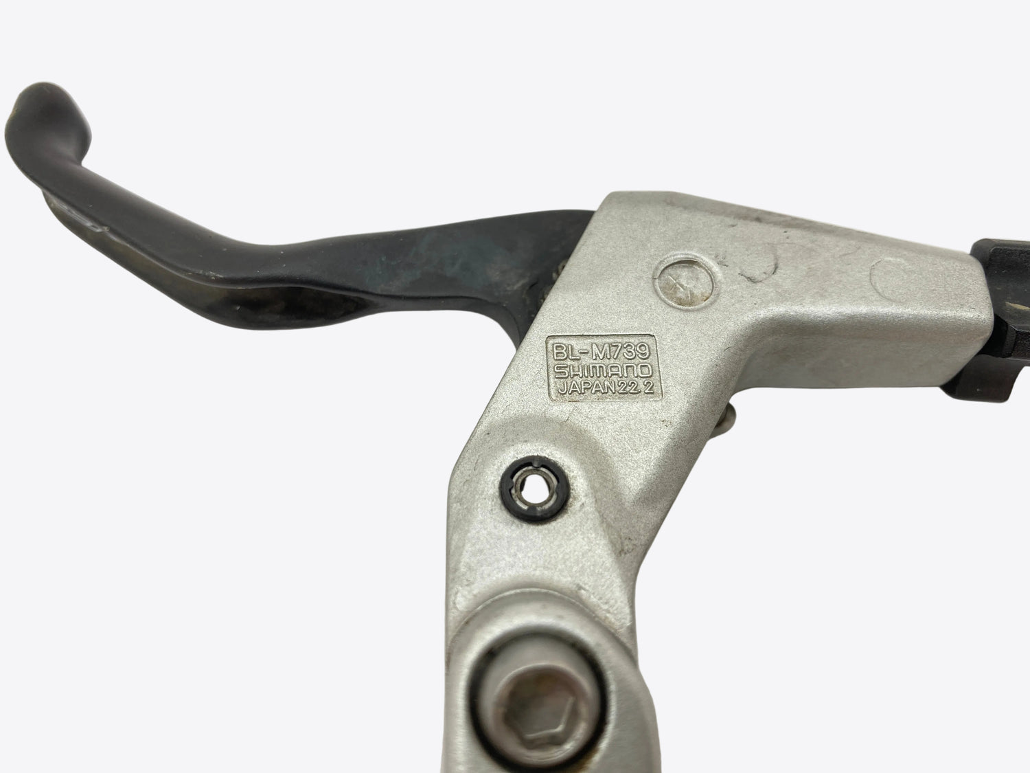 close up of the model number