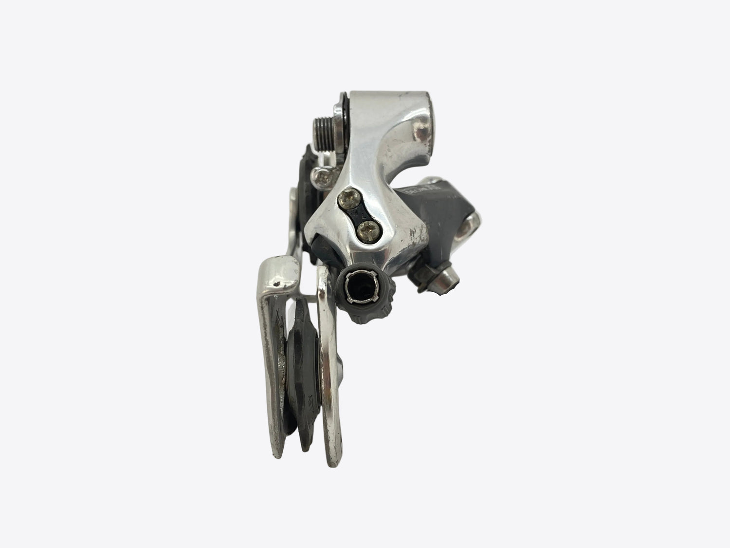 rear view of the derailleur