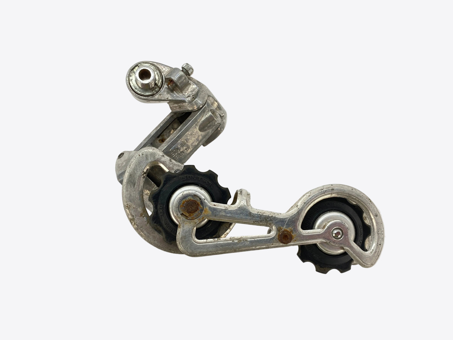 backside view of the derailleur