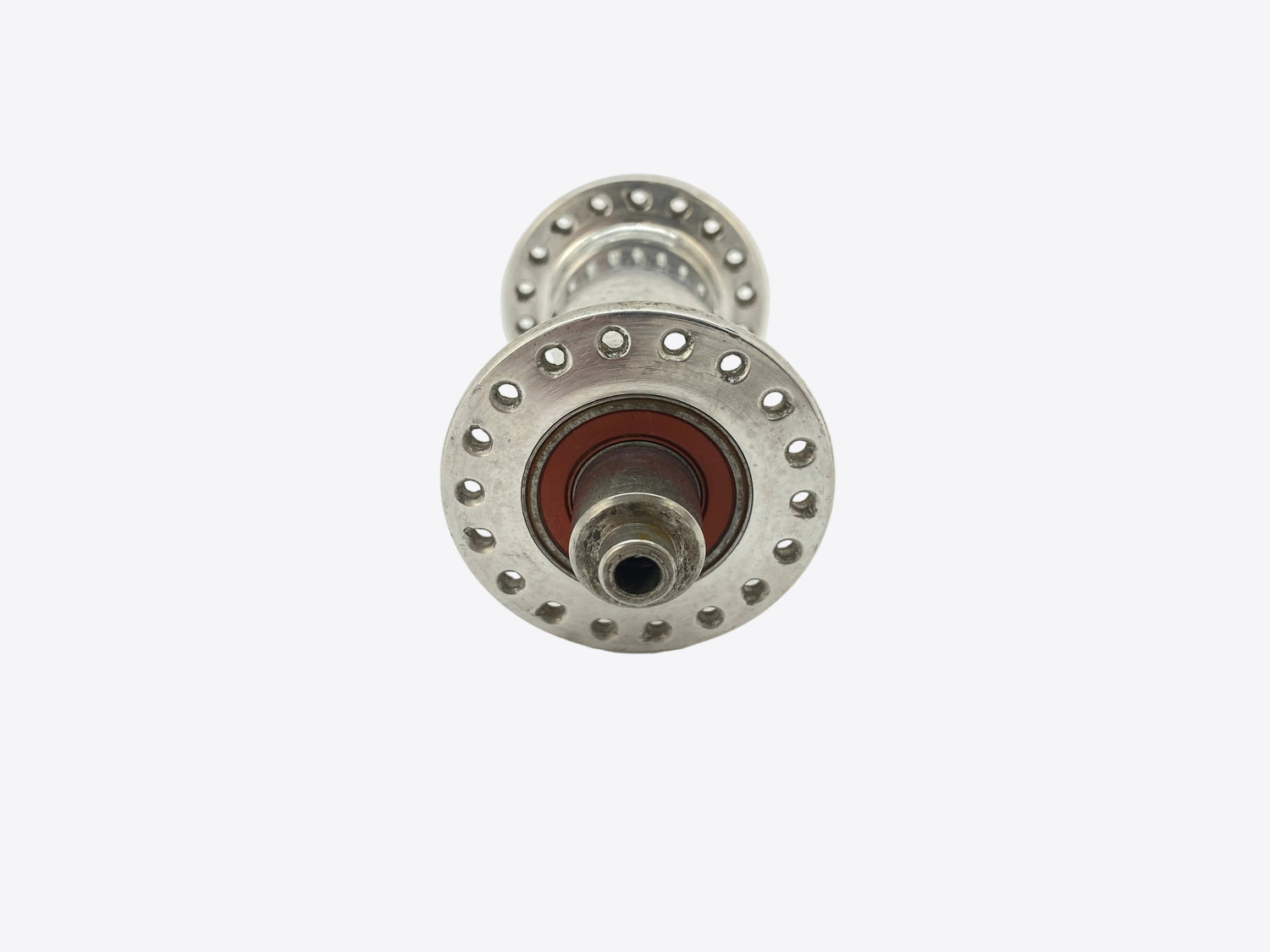 view of the left front hub flange