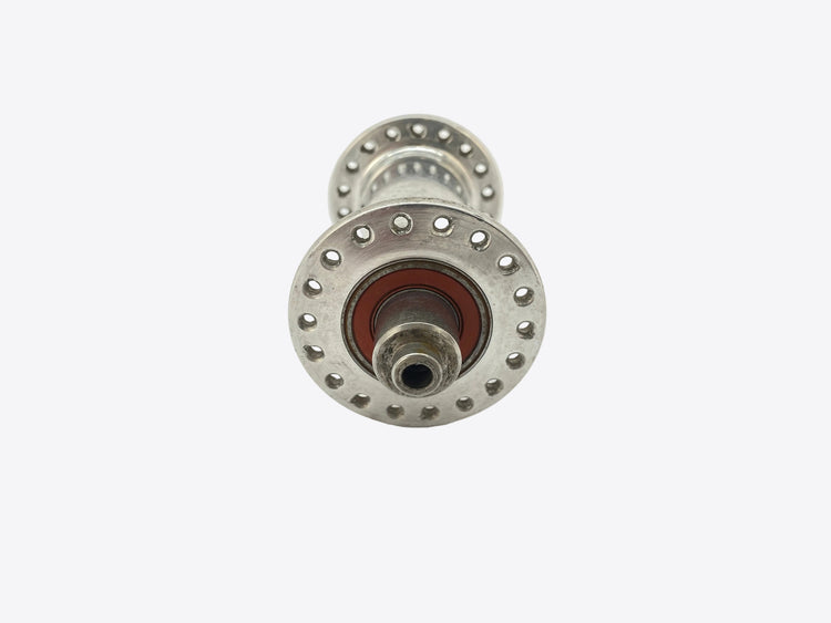 view of the left front hub flange