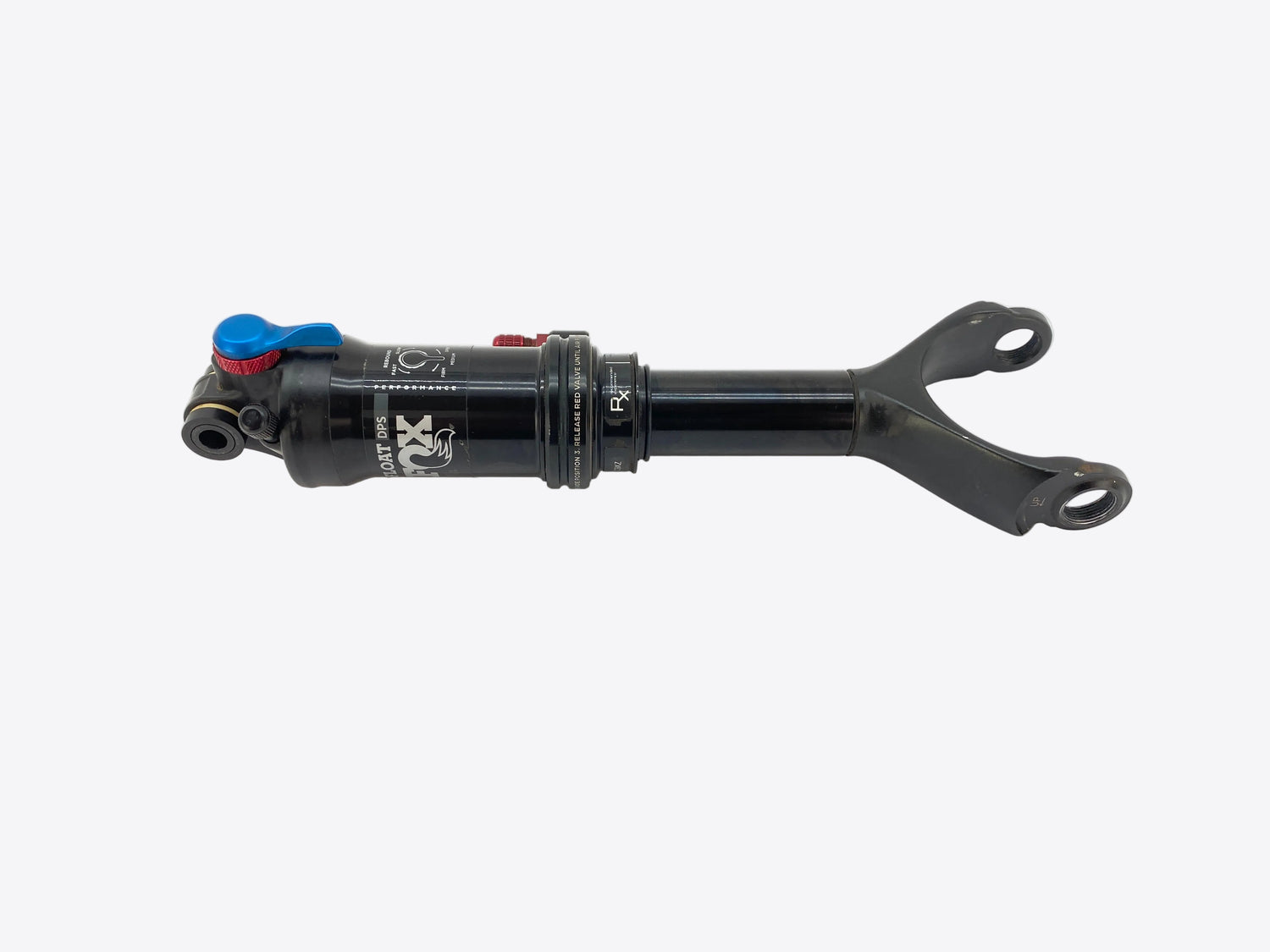 top view of the shock