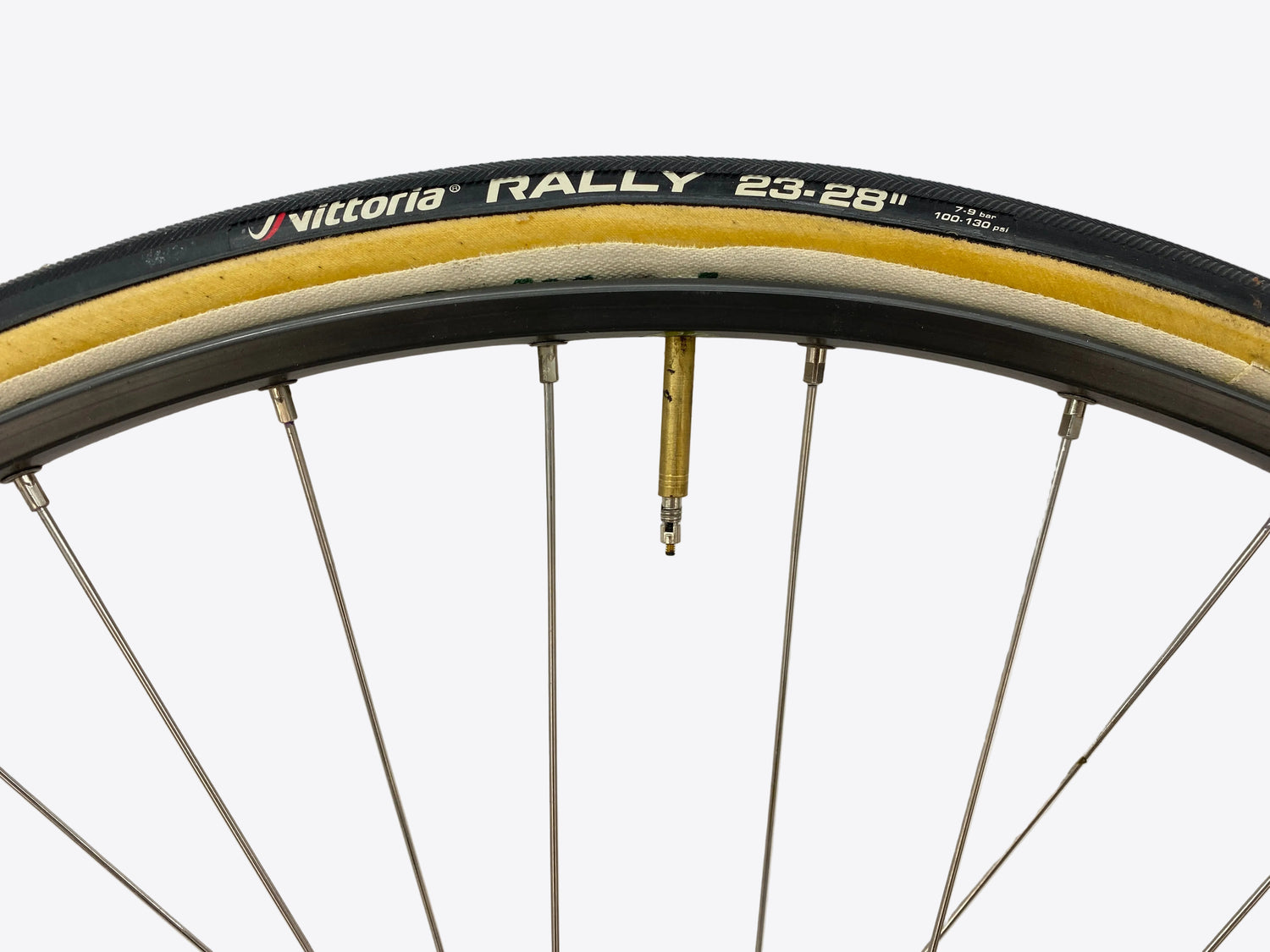 view of the rear tire label