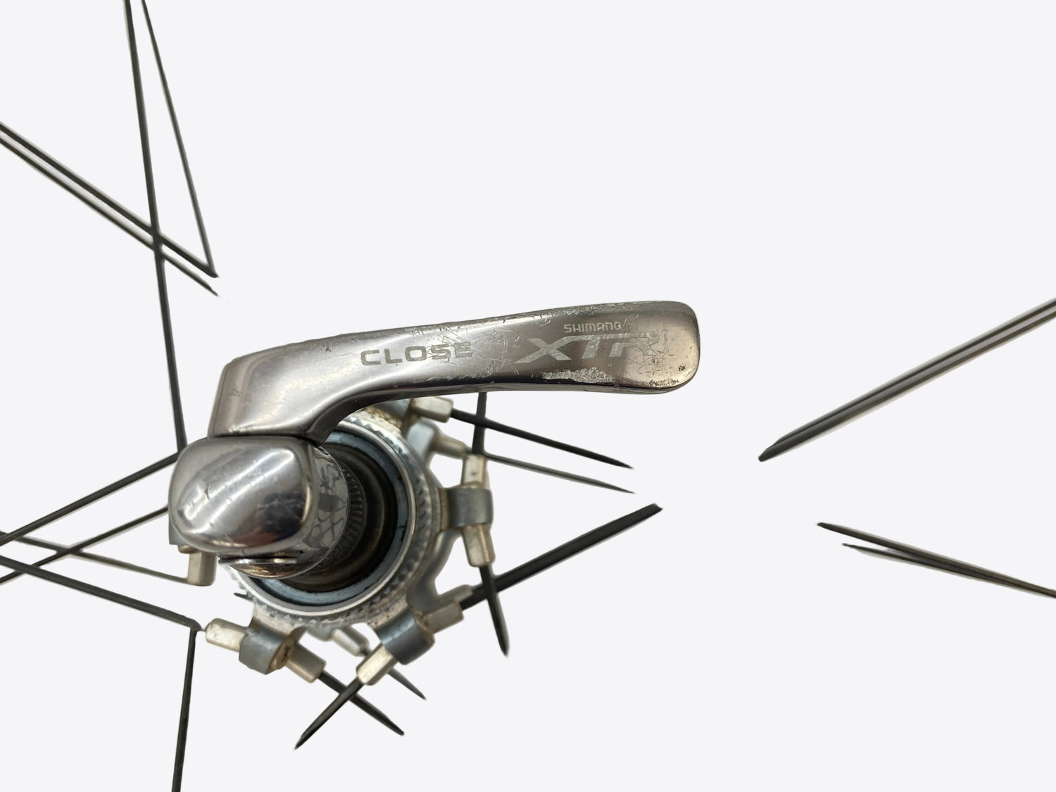 scratches on the front skewer