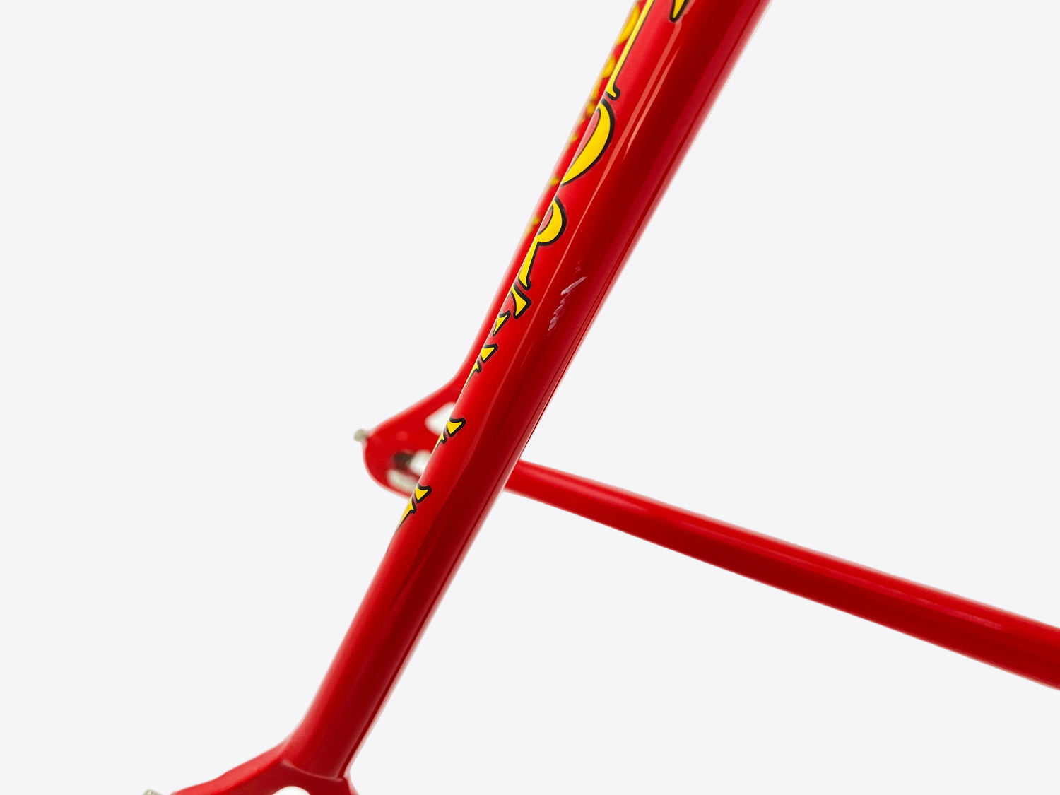 scratch on the right seat stay