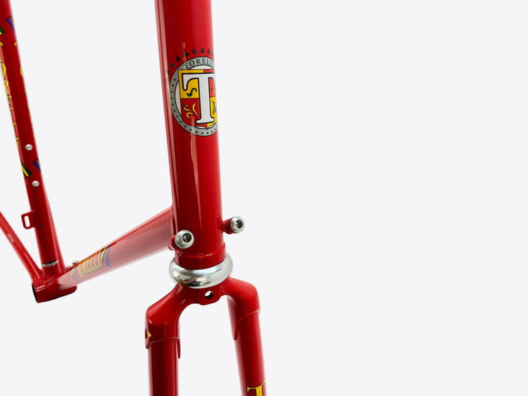 front view of the head tube