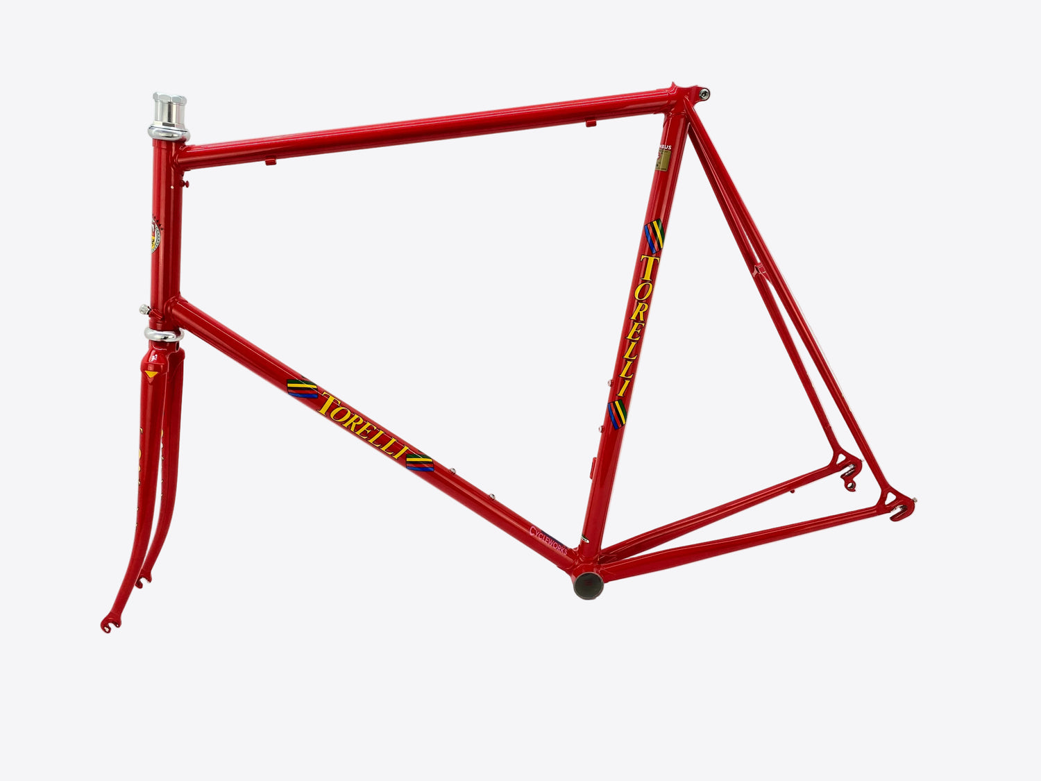 left side view of the frame