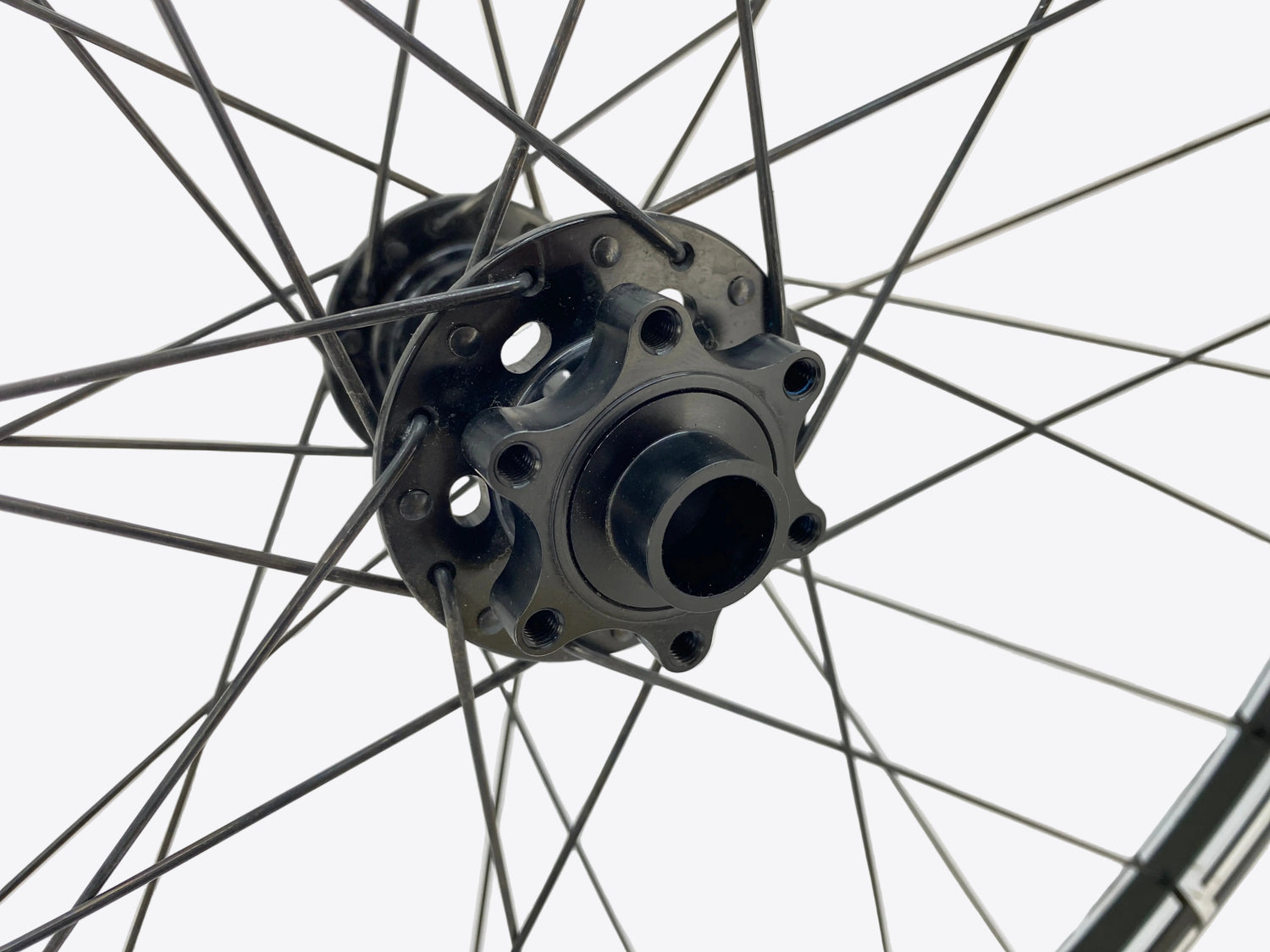 view of the left front axle end