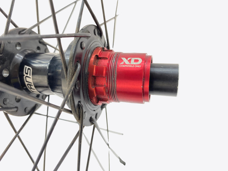 close up of the freehub body