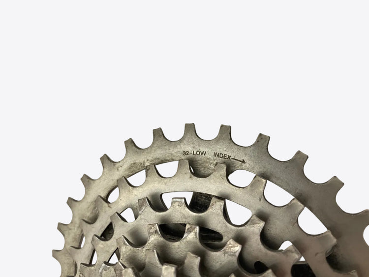 close up of the large cog