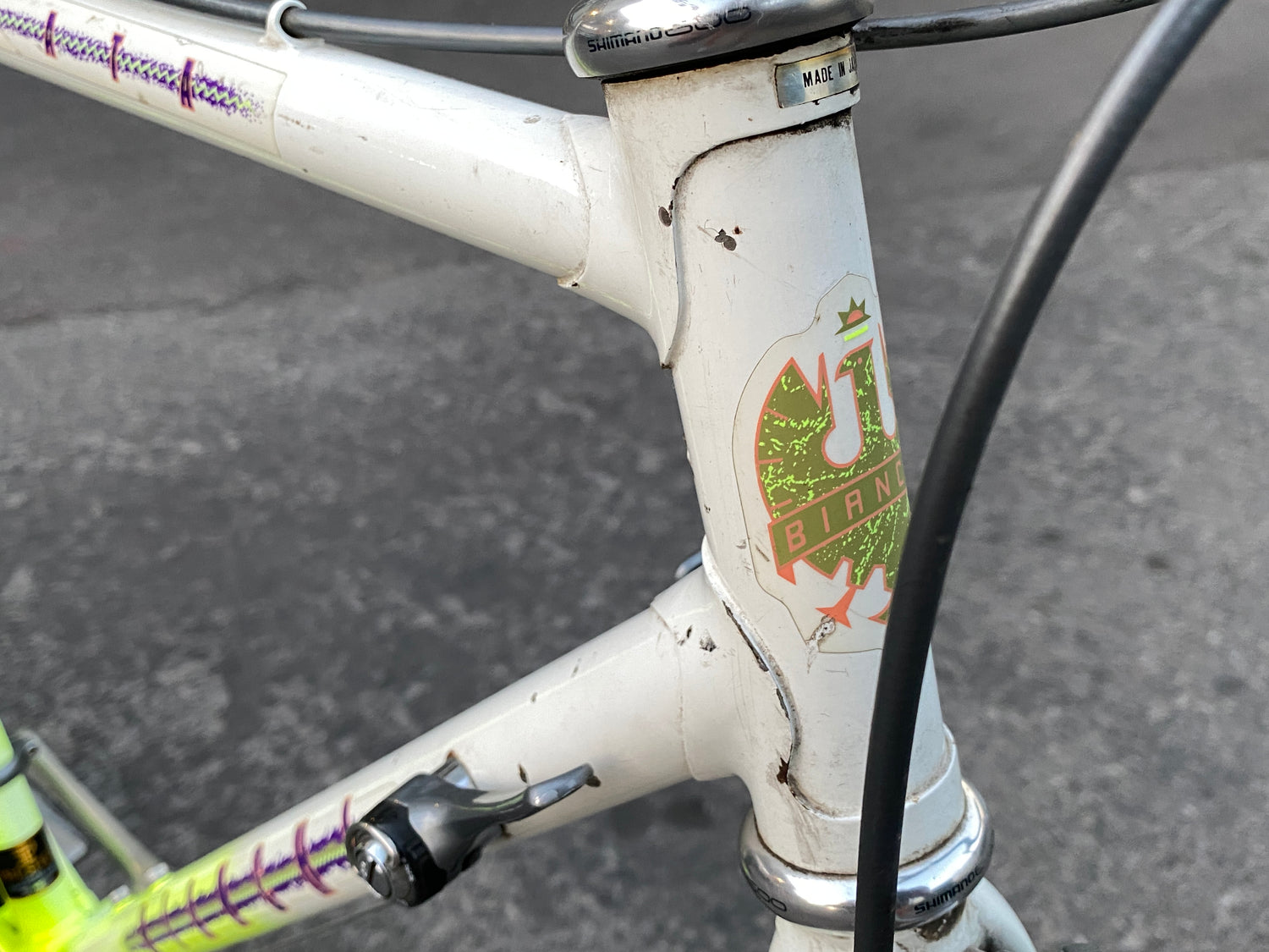 Vintage Bianchi Frame Bianchi Virata Vintage Steel Road Bike 56cm