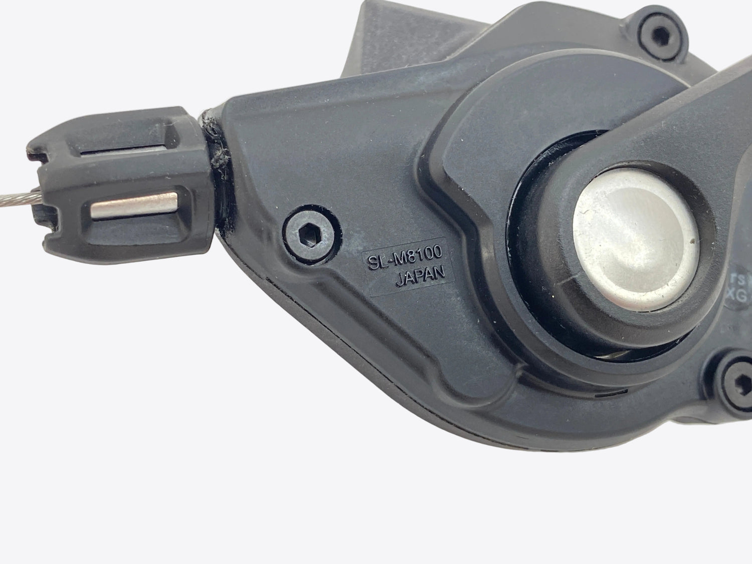 close up of the shifter