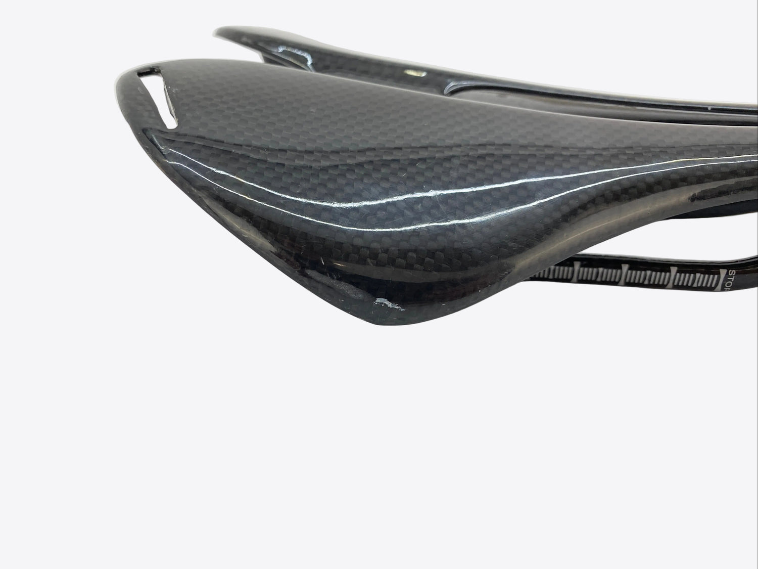 right side view of the saddle