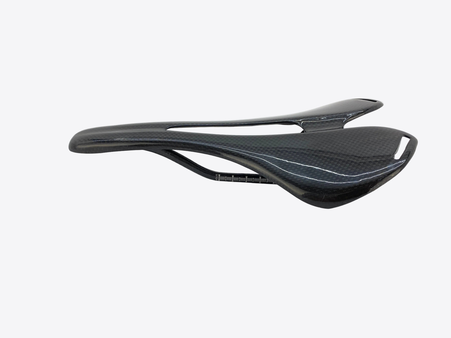 left side view of the saddle