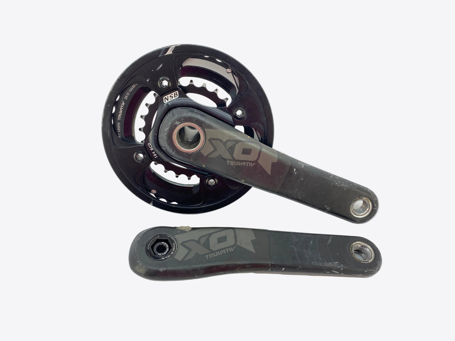 main view of the crankset