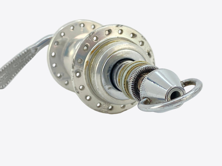 right side of the rear hub