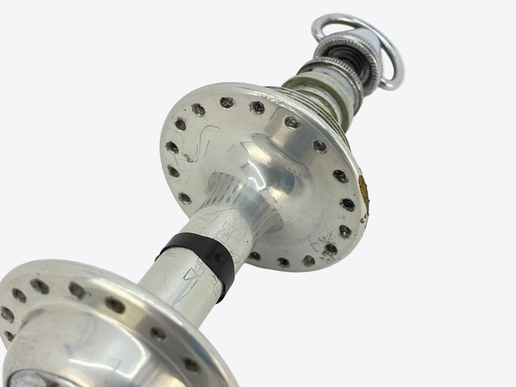 inside the rear flange