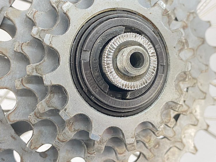 close up of the freewheel
