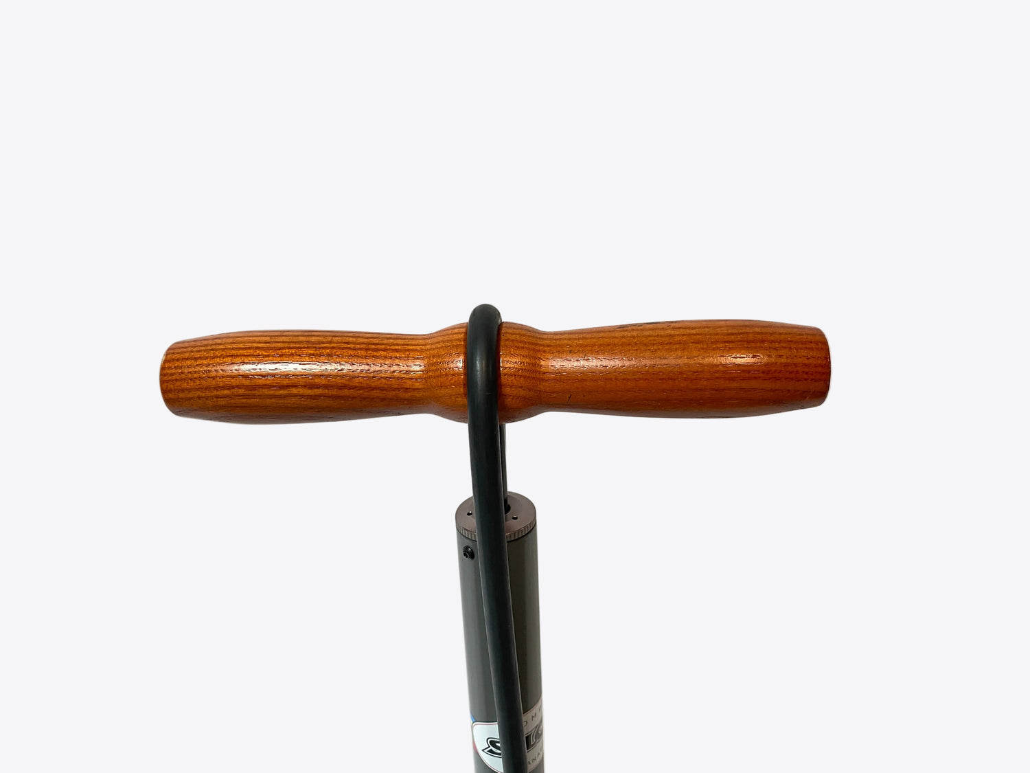 close up of the handle