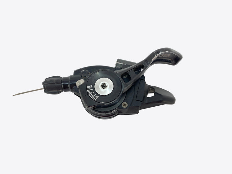 underside view of the shifter