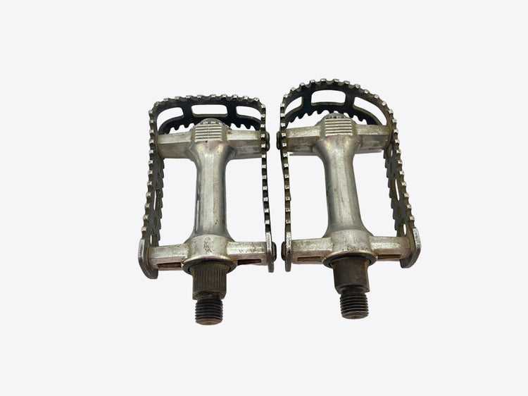top view of the pedals