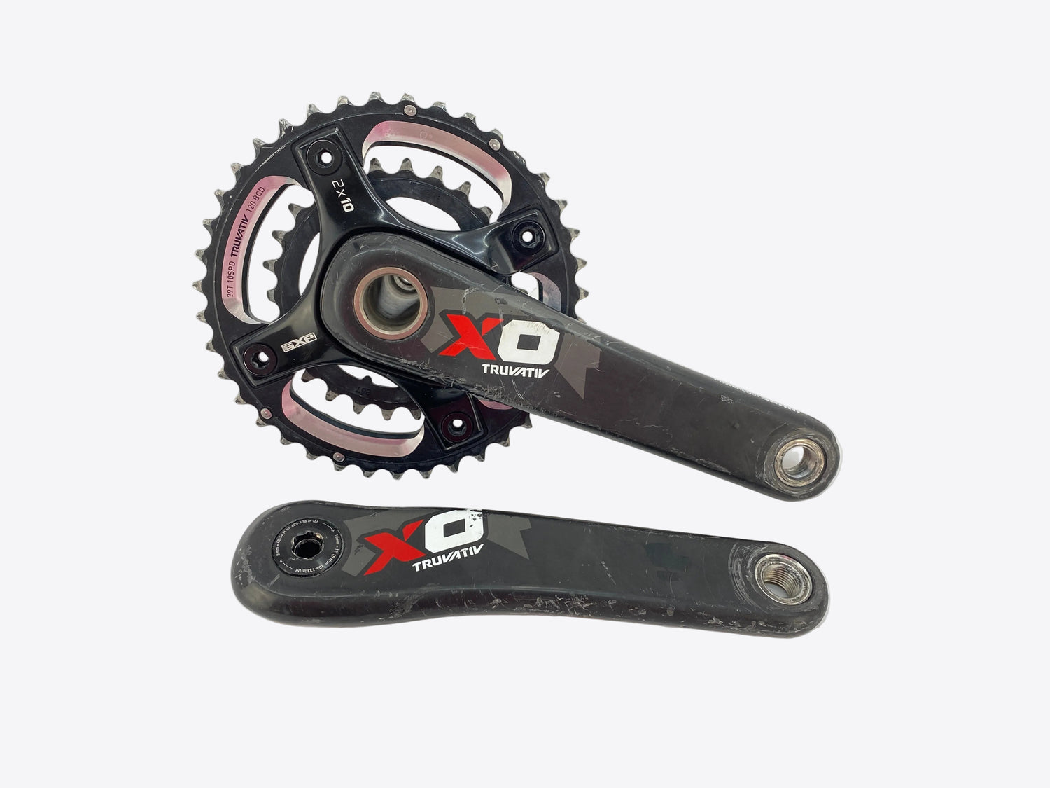 main view of the crankset