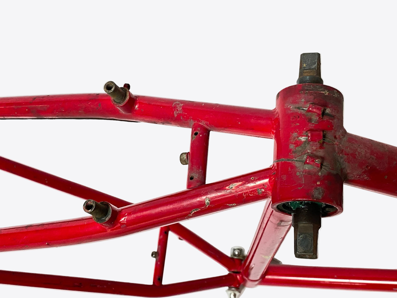 underside of the bottom bracket