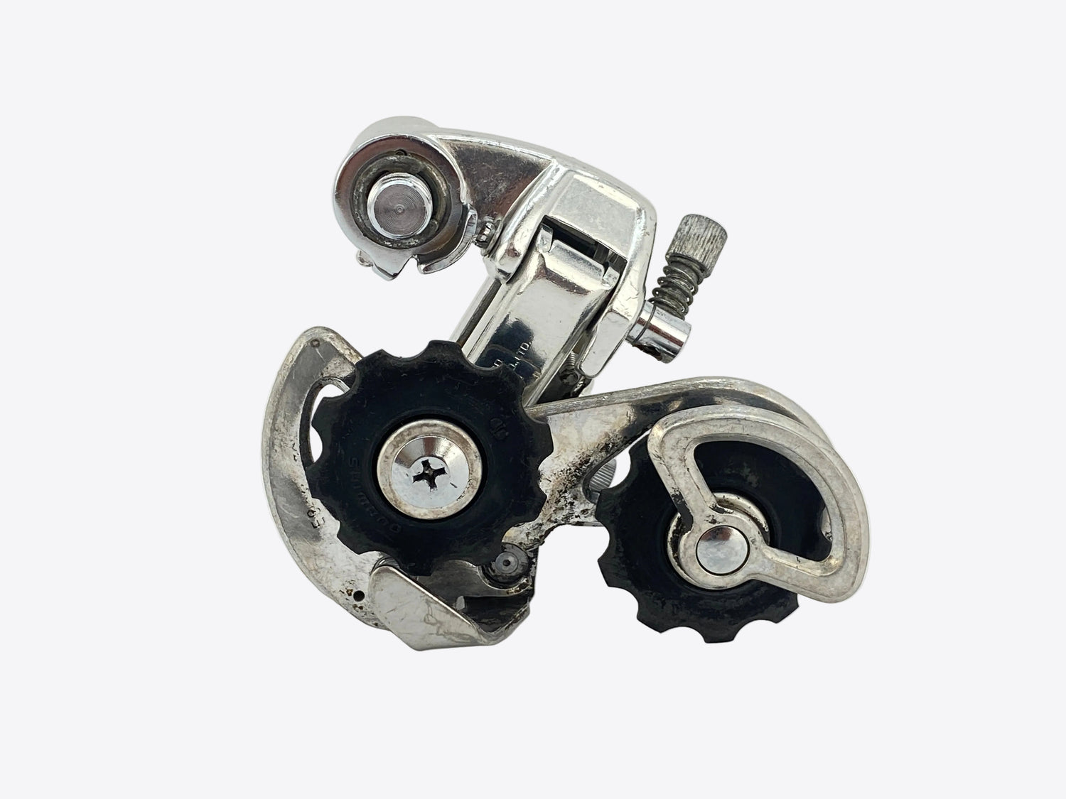 backside view of the derailleur