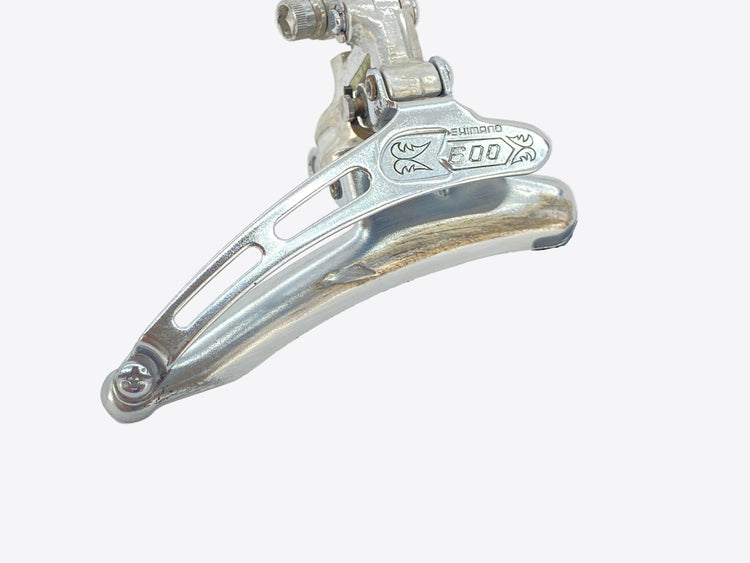 Shimano 600 Front Derailleur Vintage Arabesque 28.6 clamp