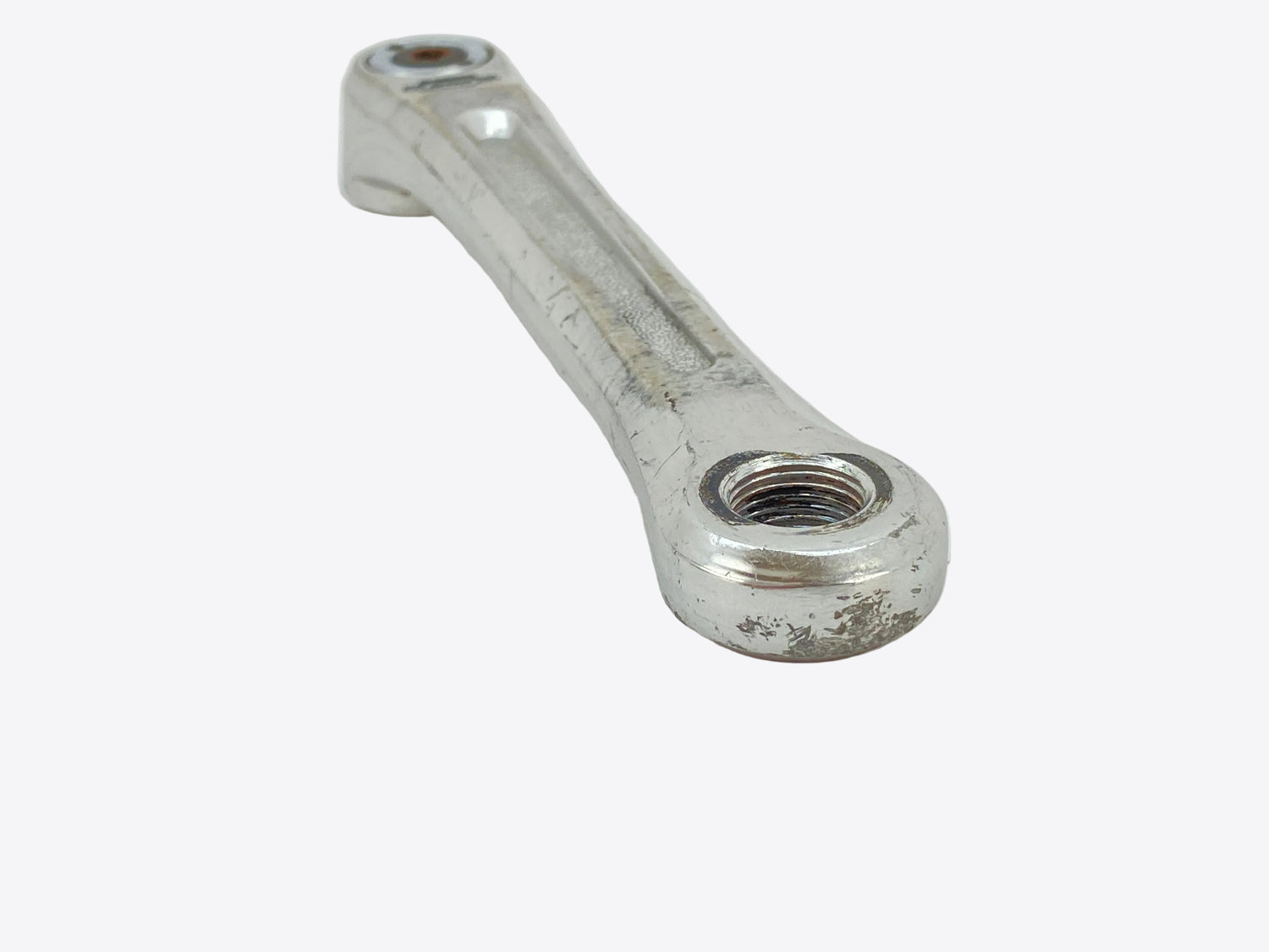 end of the left crank arm