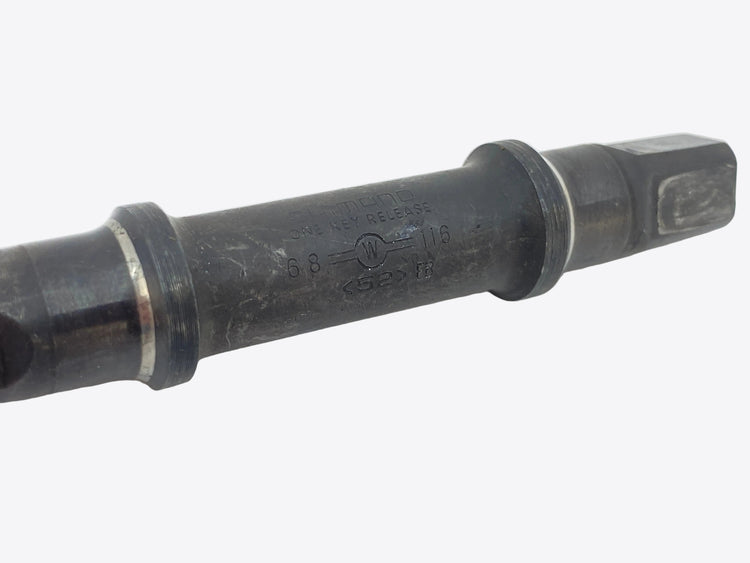 close up of the spindle