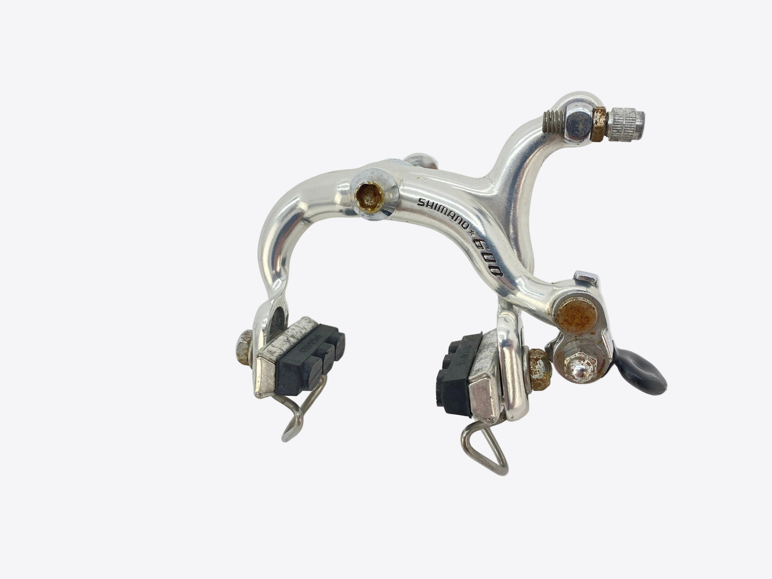 close up of the front brake