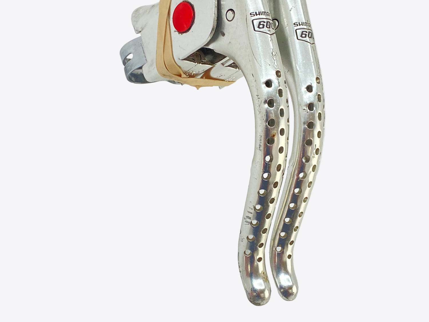 right side view of the levers