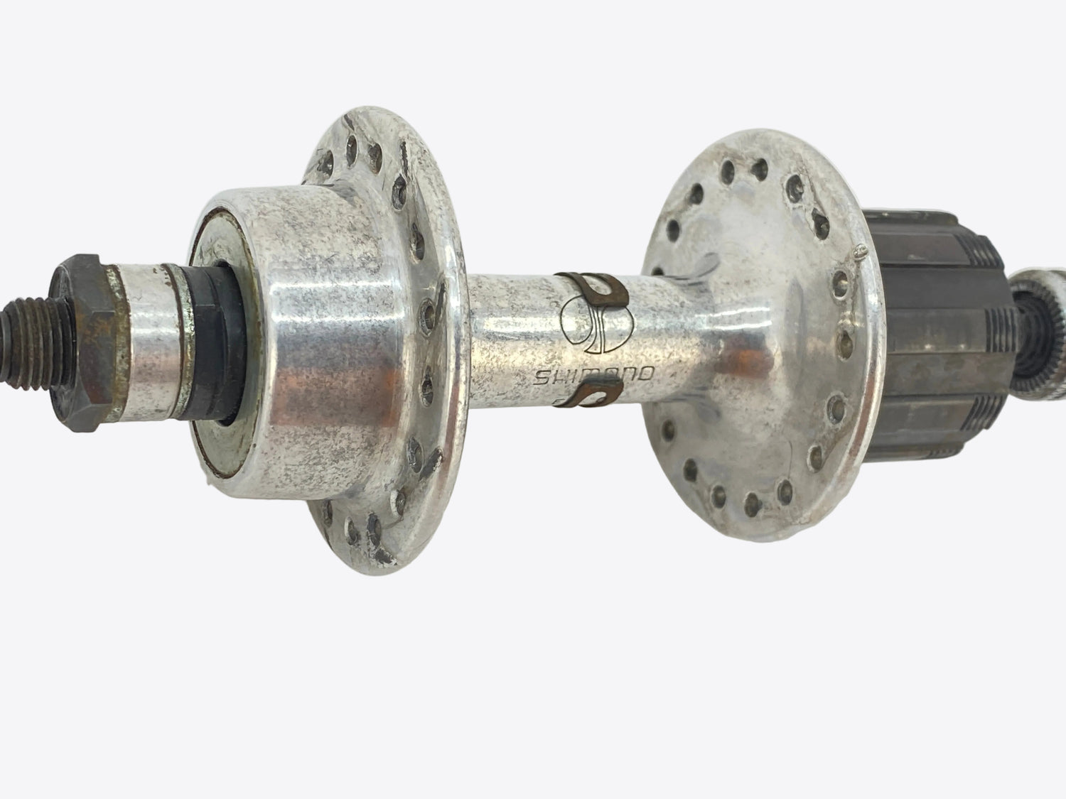 view of the rear hub