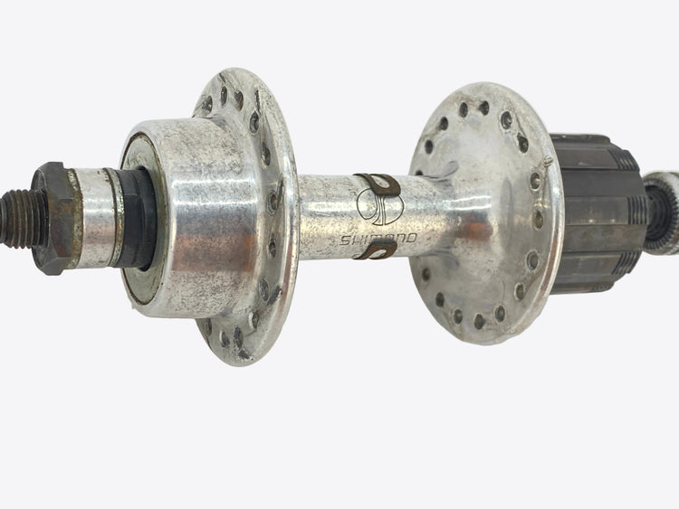 view of the rear hub