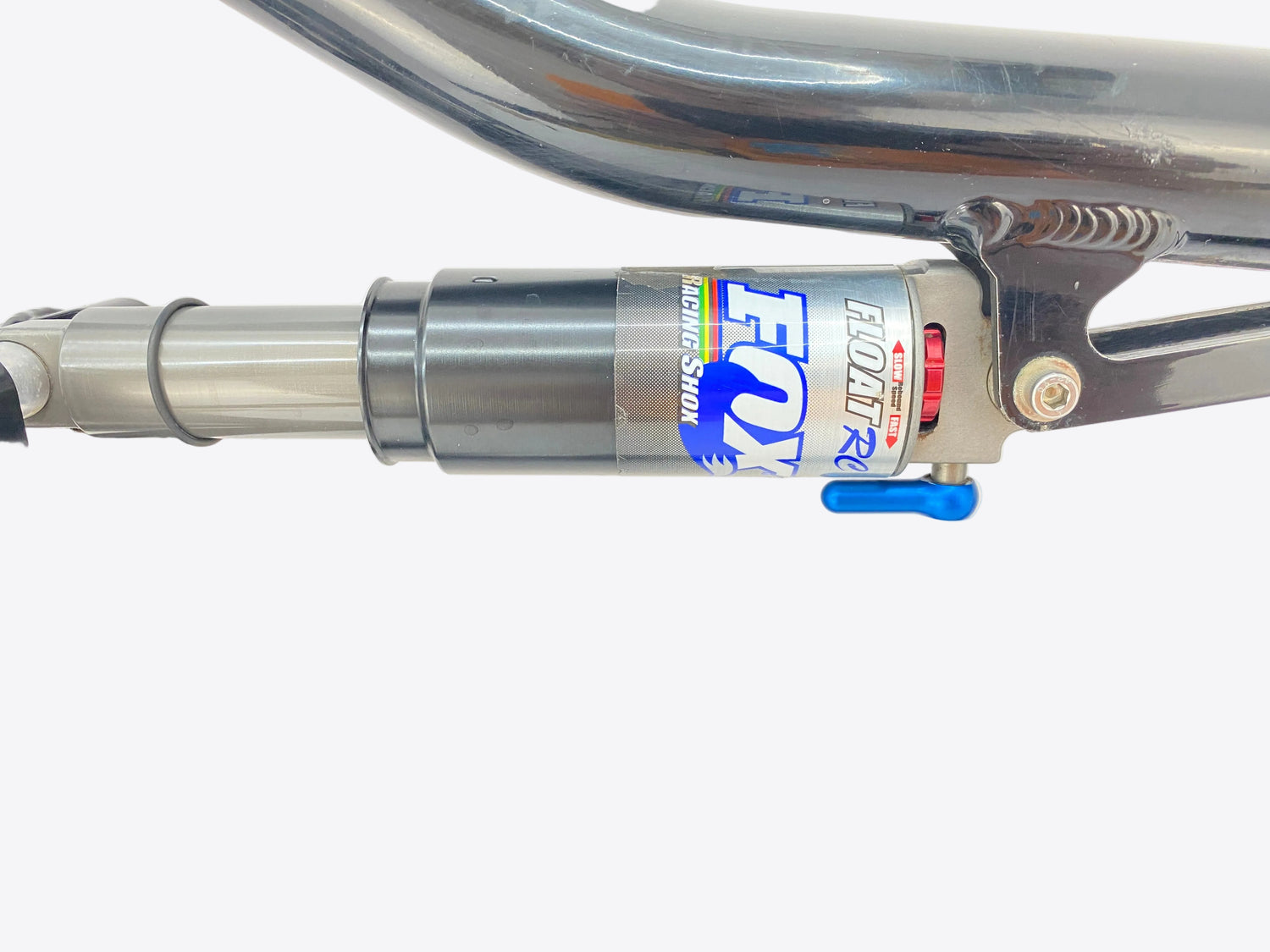 close up of the shock