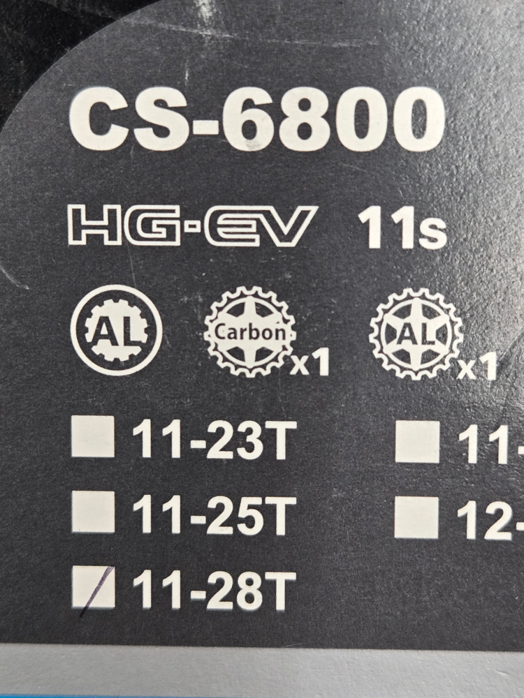 Shimano Ultegra, CS-6800 Cassette