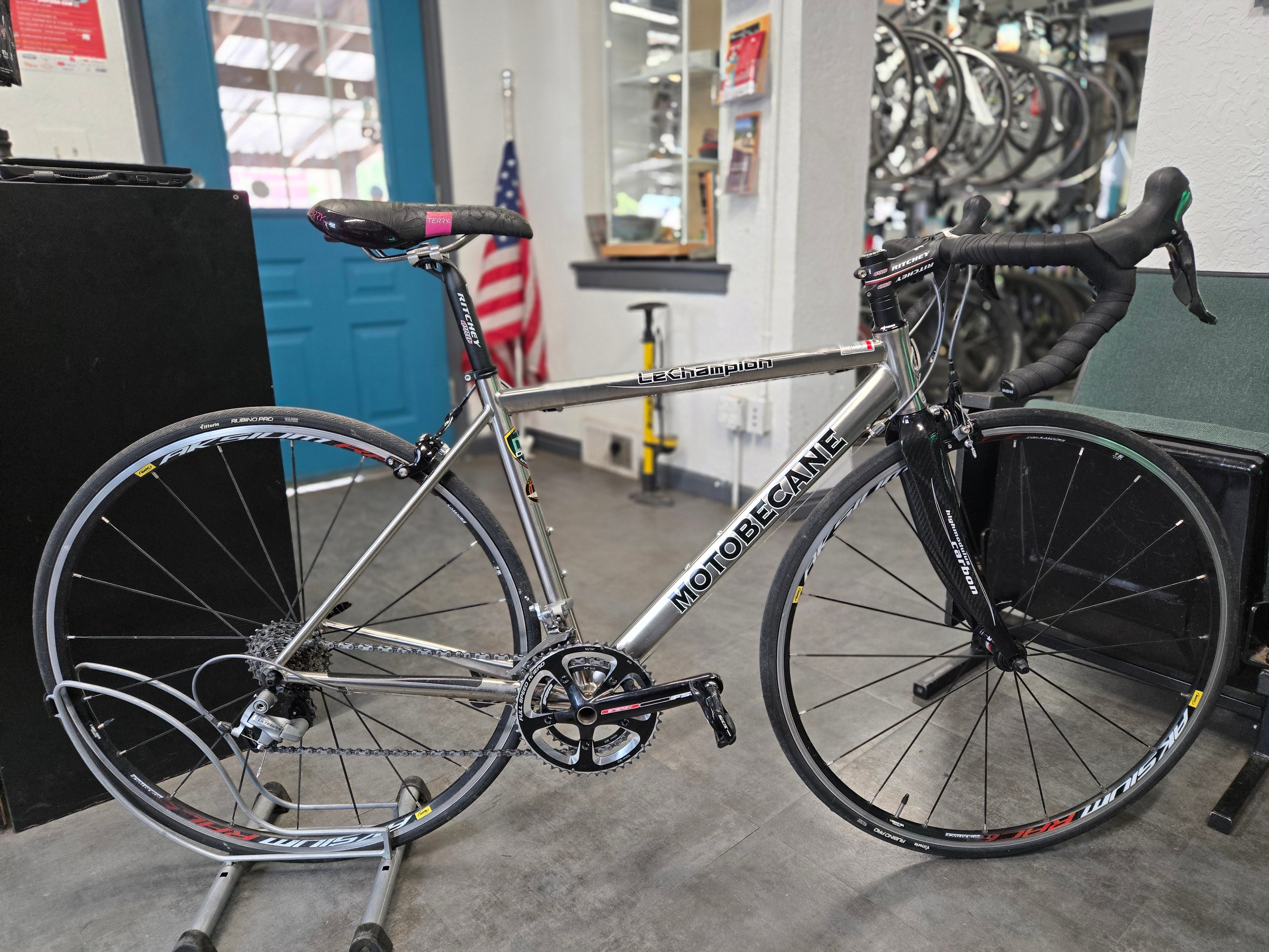 Motobecane LeChampion, TI Road Bike, 52cm