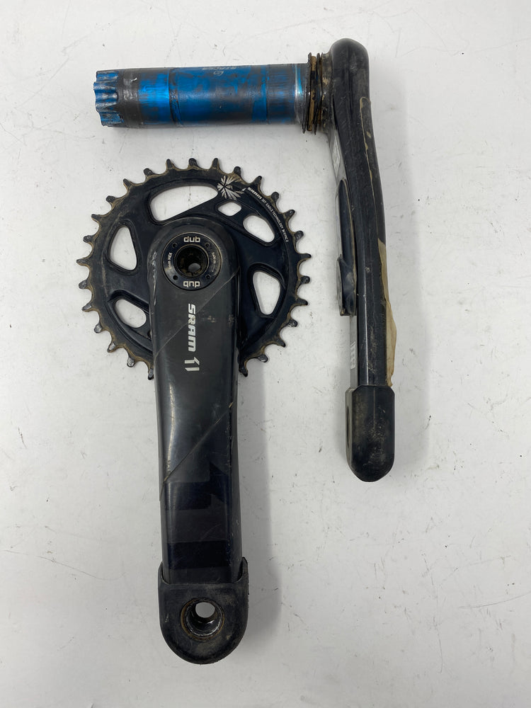 SRAM Eagle Carbon Crank with Stages Power Meter 170mm Arms