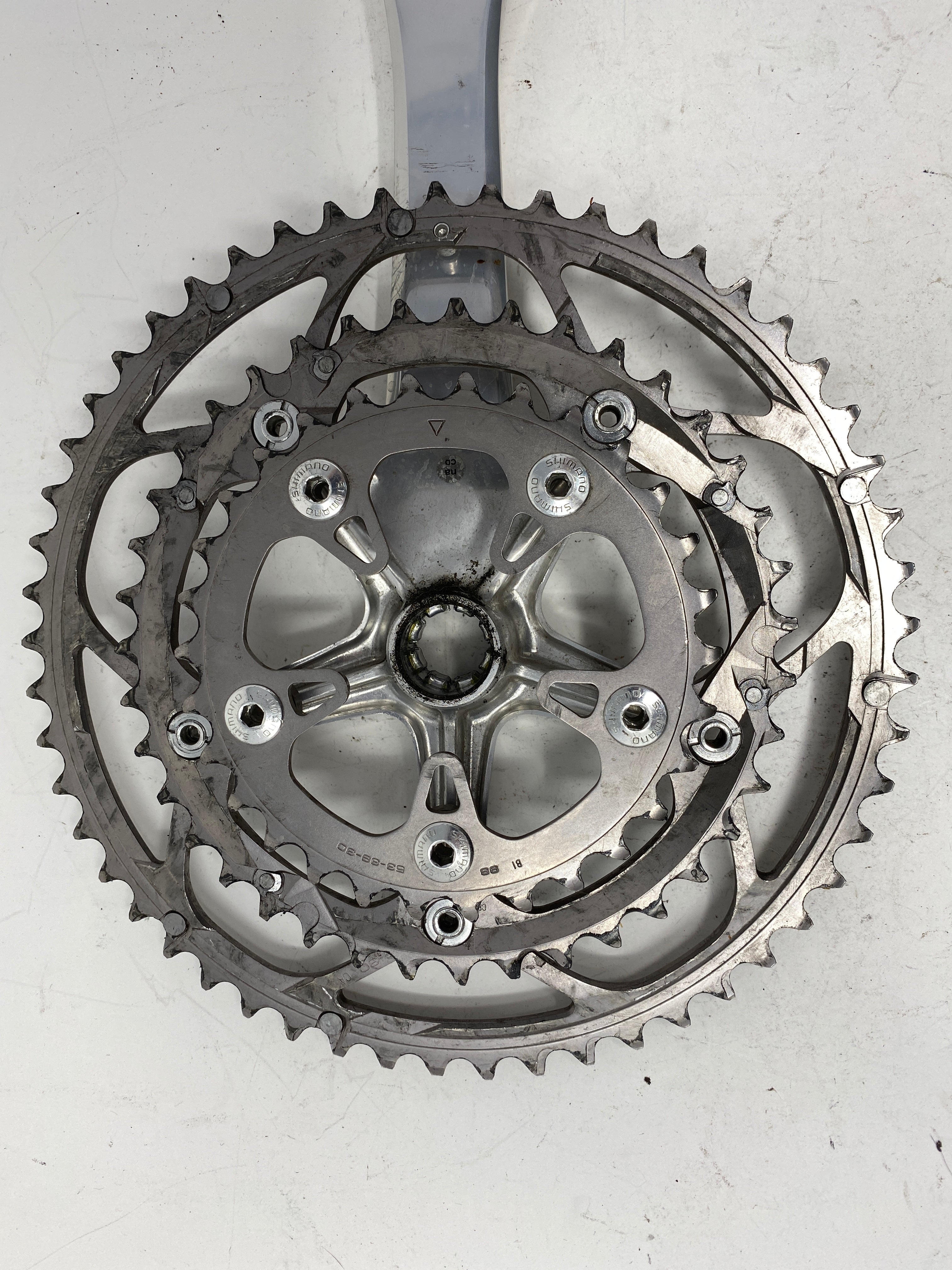 Shimano Dura Ace Triple Crankset 30/39/53 172.5 Octalink FC-7703