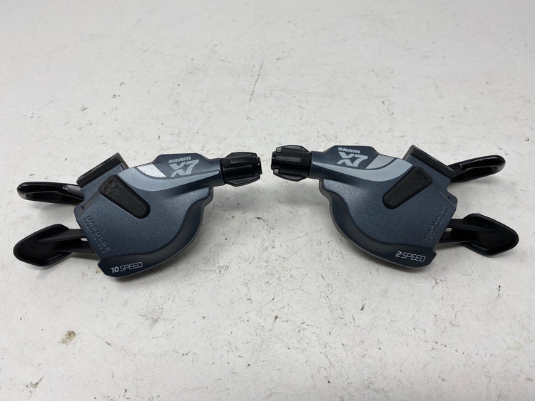 SRAM X7 2x10 Shifters Front and Rear